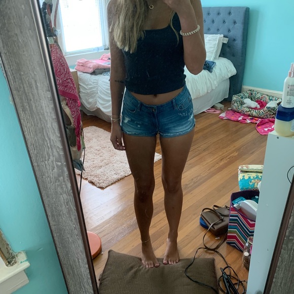 Denim Shorts - Picture 2 of 3